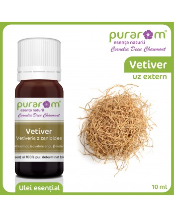 ULEI ESENTIAL DE VETIVER 100% PUR 10 ML